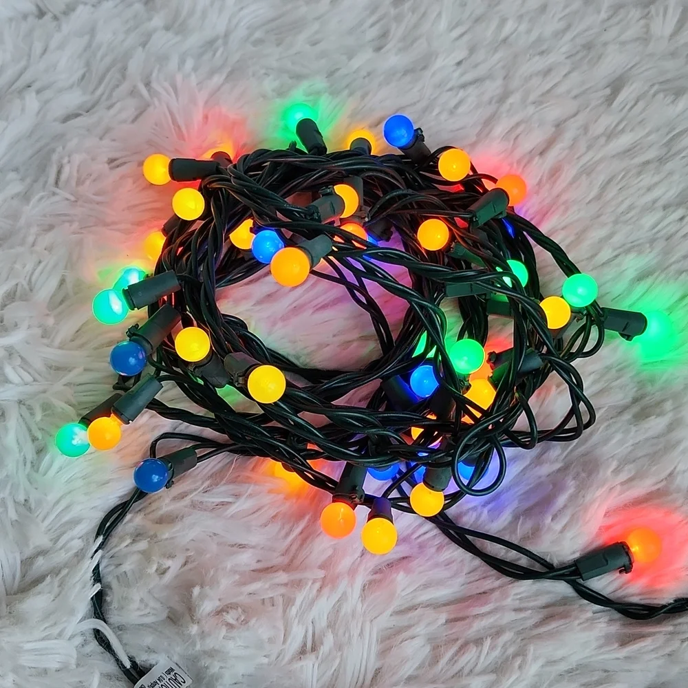 Vintage 50 ct multicolor string light